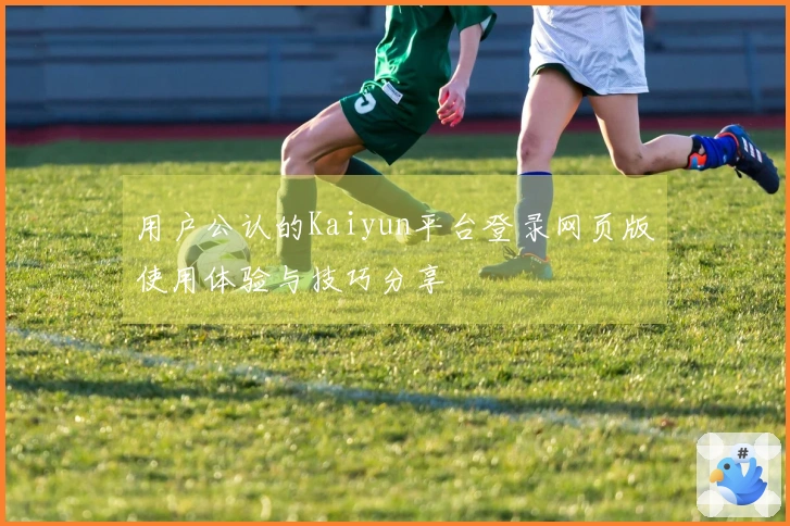 用户公认的Kaiyun平台登录网页版使用体验与技巧分享